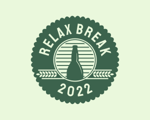 Hipster Brewery Beer logo design