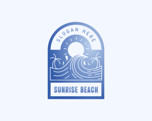 Summer Beach Resort logo design