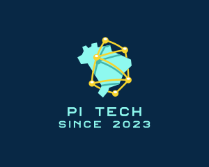 Brazil Tech Network  logo design