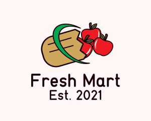 Apple Grocery Bag logo