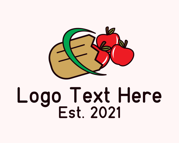 Fruit Market logo example 1