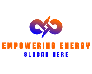 Bolt Loop Energy logo design