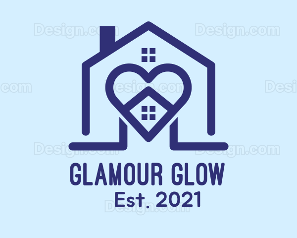 Blue Lovely Home Logo