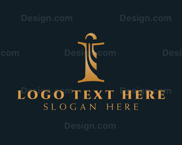 Gold Elegant Boutique Logo