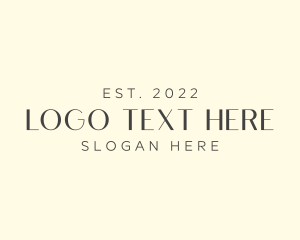 Elegant Brand Wordmark logo