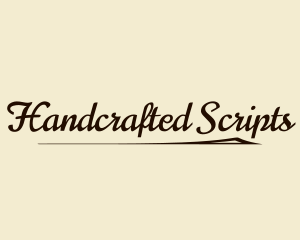 Formal Handwritten Journalist logo design