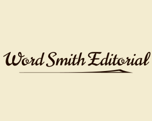 Formal Handwritten Journalist logo