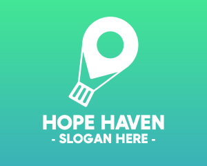 Location Navigation Balloon logo