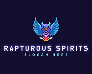 Bird Animal Owl  logo design