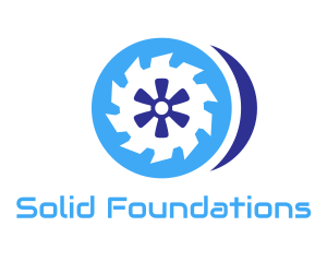Blue Round Saw logo