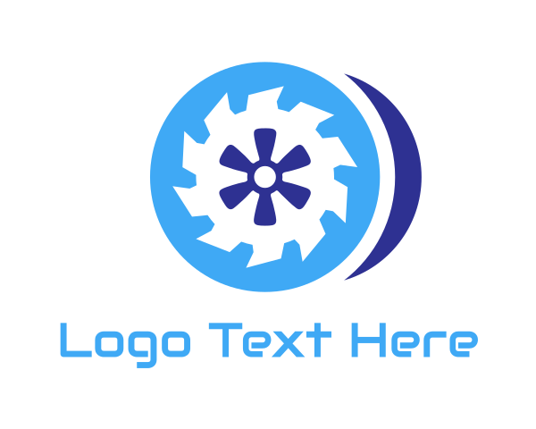 Wheel logo example 1