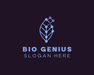 Leaf Dna Biotech logo design