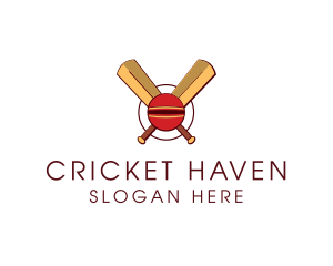 Cricket Ball Sport logo