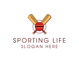 Cricket Ball Sport logo