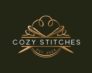 Needle Sewing Artisan logo design