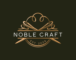 Needle Sewing Artisan logo design