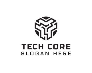 Digital Network Tech logo design