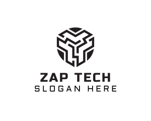 Digital Network Tech logo design