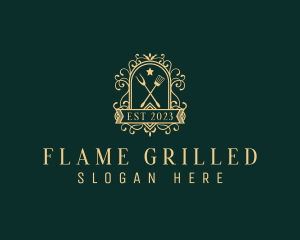 Gourmet Grill Restaurant  logo design