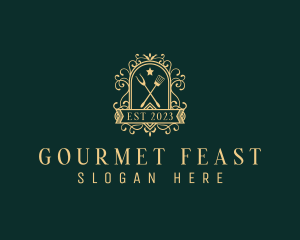 Gourmet Grill Restaurant  logo design