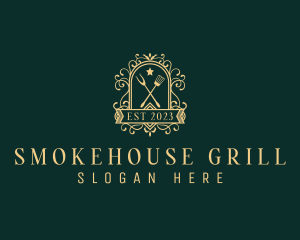 Gourmet Grill Restaurant  logo design