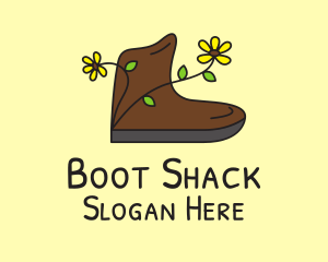 Flower Boot Shoe  logo