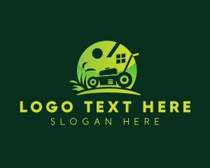 Lawn Care Grass Cutter logo