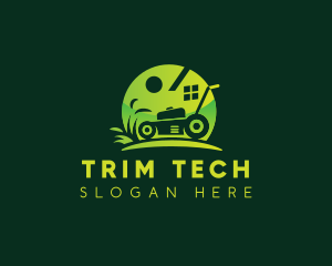 Lawn Care Grass Cutter logo