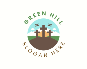 Holy Cross Hill logo design