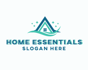 Home Cleaning Sanitation logo design