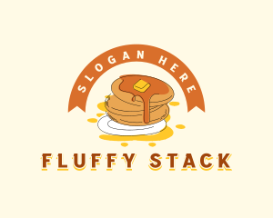 Breakfast Pancake Restaurant logo design