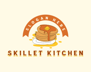 Breakfast Pancake Restaurant logo design