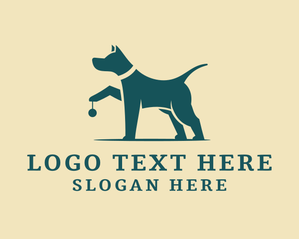 Puppy logo example 3