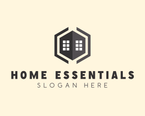 Hexagon Home Windows logo design