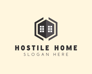 Hexagon Home Windows logo design