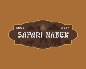 Animal Wildlife Safari logo design