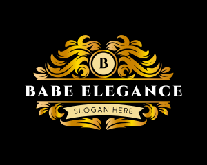 Ornamental Elegant Boutique logo design