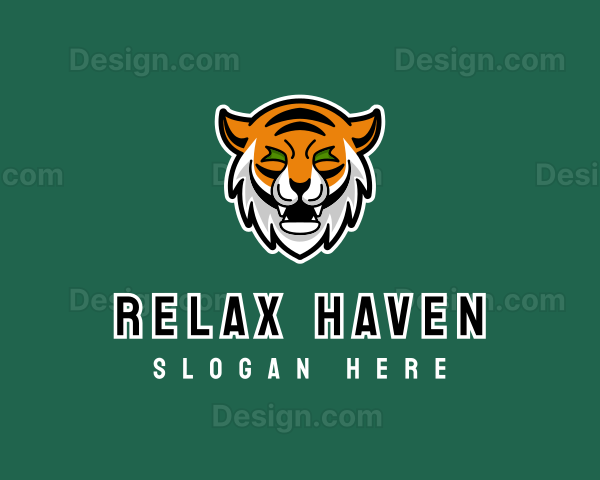 Wild Tiger Animal Logo