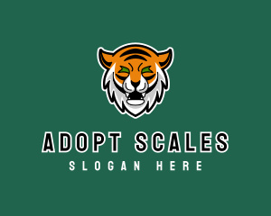 Wild Tiger Animal logo design