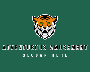 Wild Tiger Animal logo design