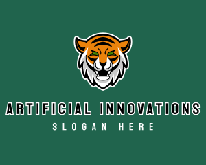 Wild Tiger Animal logo design