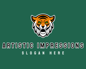 Wild Tiger Animal logo design