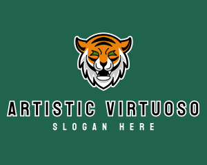 Wild Tiger Animal logo design