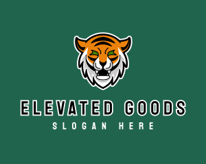 Wild Tiger Animal logo design