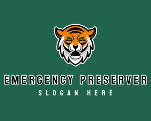 Wild Tiger Animal logo design