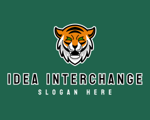 Wild Tiger Animal logo design