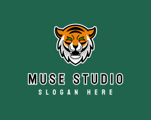 Wild Tiger Animal logo design