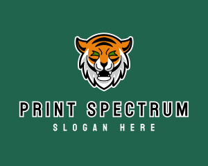 Wild Tiger Animal logo design