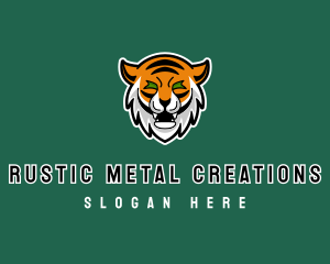 Wild Tiger Animal logo design