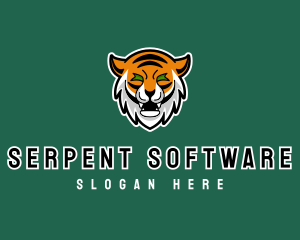 Wild Tiger Animal logo design